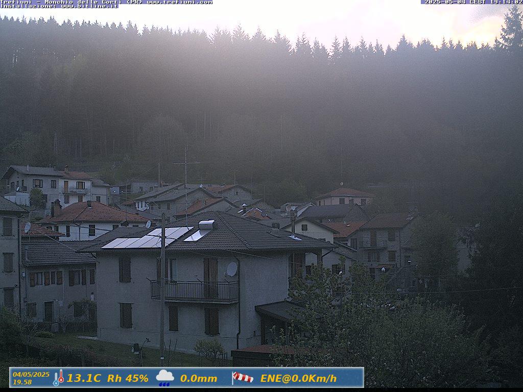 immagine della webcam nei dintorni di Ventasso: webcam Monchio delle Corti