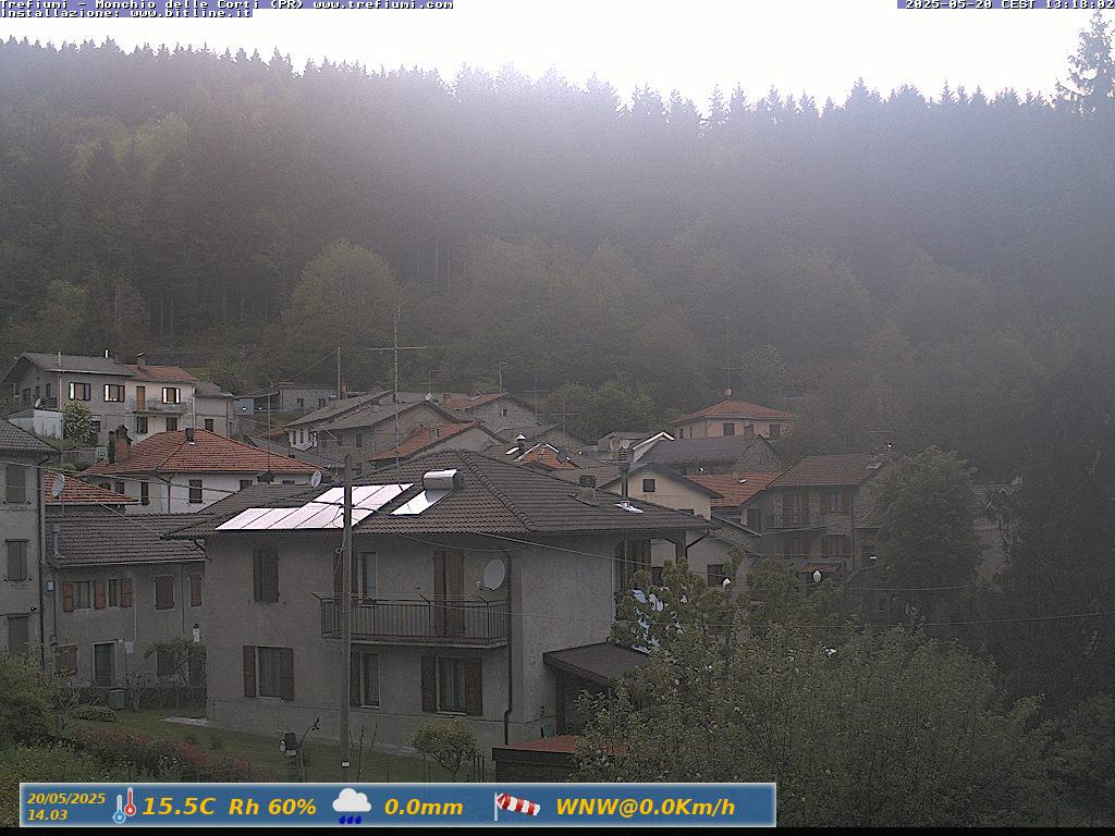 immagine della webcam nei dintorni di Capanne di Sillano: webcam Monchio delle Corti