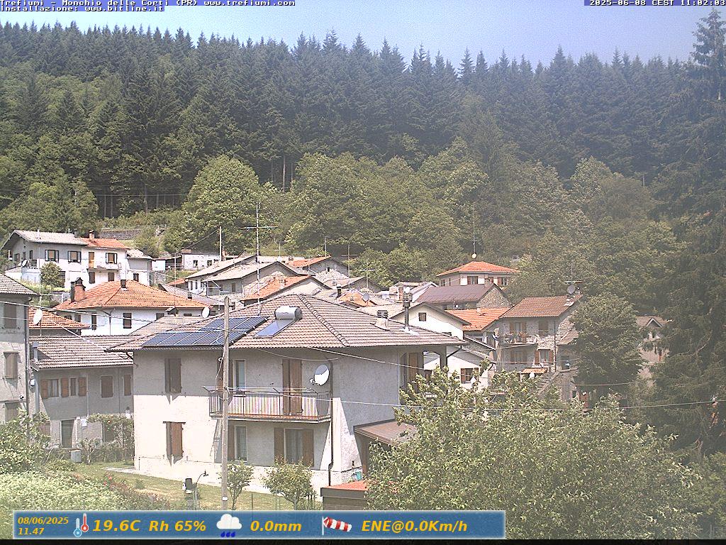 immagine della webcam nei dintorni di Castelnovo ne' Monti: webcam Monchio delle Corti