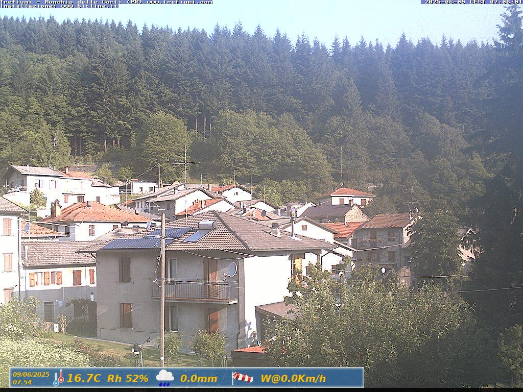 immagine della webcam nei dintorni di Vetto: webcam Monchio delle Corti