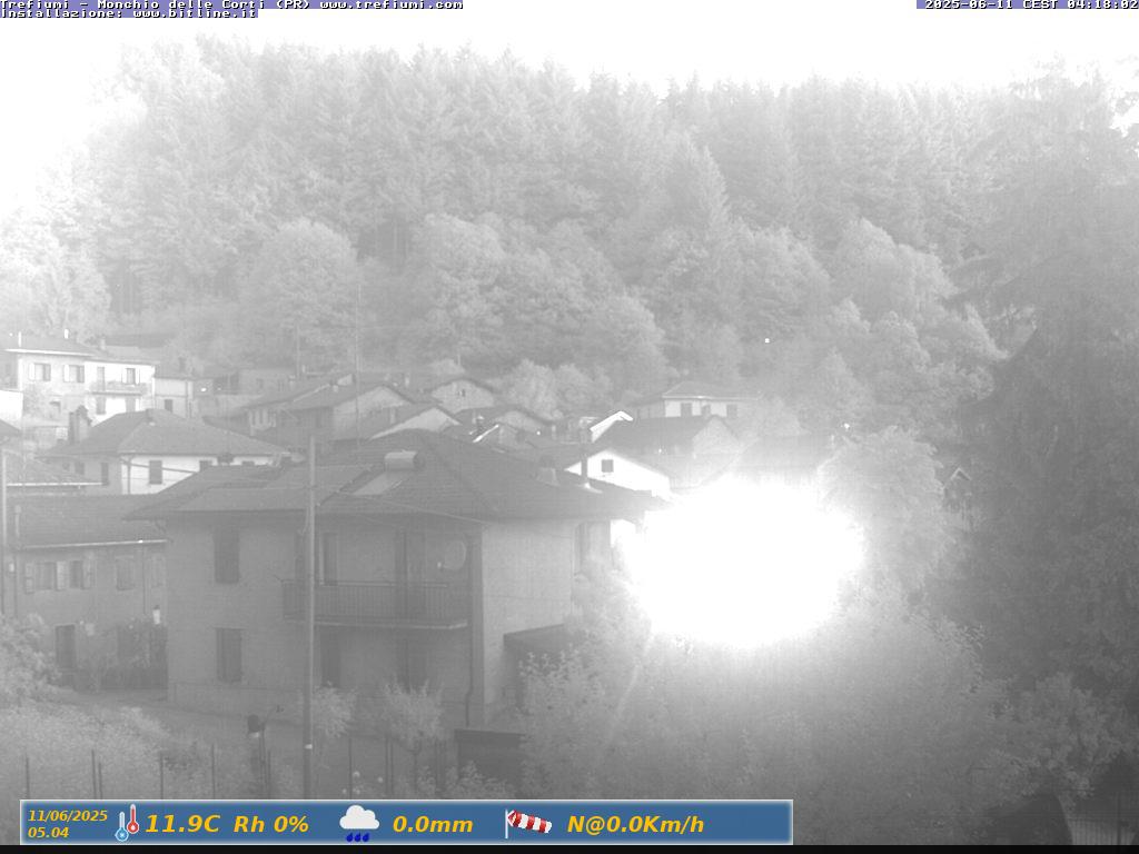 immagine della webcam nei dintorni di Tizzano Val Parma: webcam Monchio delle Corti