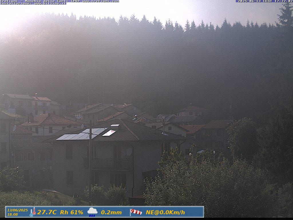 immagine della webcam nei dintorni di Calestano: webcam Monchio delle Corti