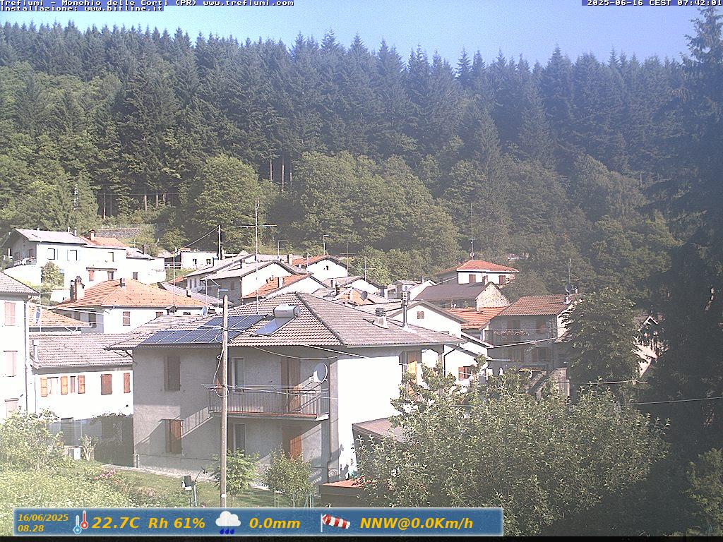 immagine della webcam nei dintorni di Castelnovo ne' Monti: webcam Monchio delle Corti