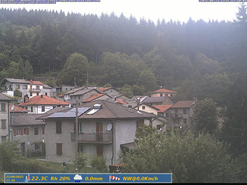 immagine della webcam nei dintorni di Comano: webcam Monchio delle Corti