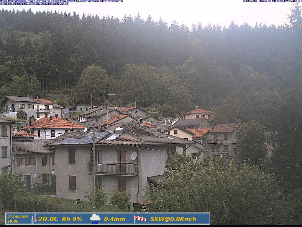 immagine della webcam nei dintorni di Borgo Val di Taro: webcam Monchio delle Corti