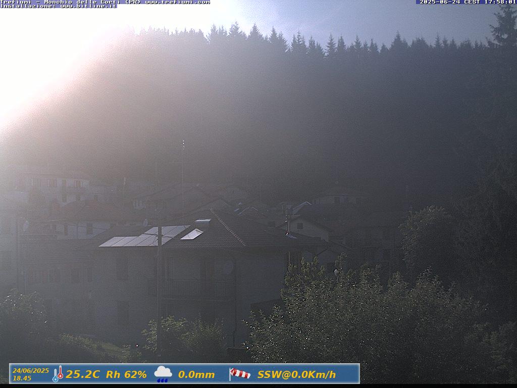 immagine della webcam nei dintorni di Langhirano: webcam Monchio delle Corti