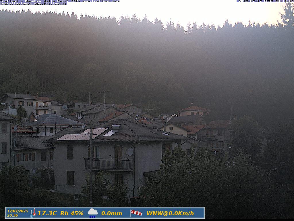 immagine della webcam nei dintorni di Capanne di Sillano: webcam Monchio delle Corti
