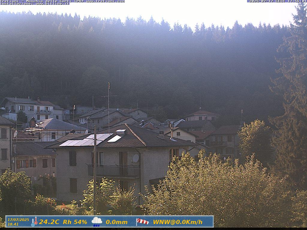 immagine della webcam nei dintorni di Capanne di Sillano: webcam Monchio delle Corti