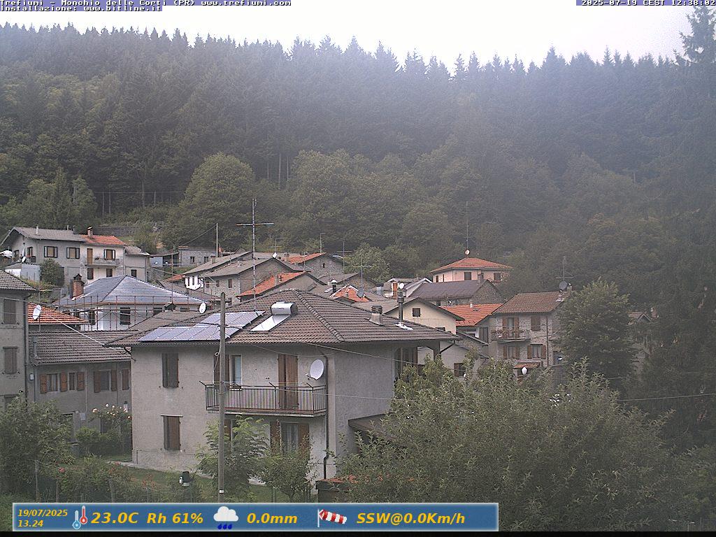 immagine della webcam nei dintorni di Fivizzano: webcam Monchio delle Corti