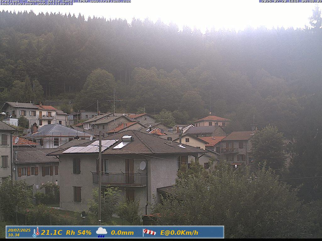 immagine della webcam nei dintorni di Monte Giogo: webcam Monchio delle Corti