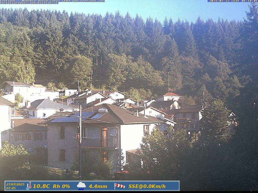 immagine della webcam nei dintorni di Busana: webcam Monchio delle Corti