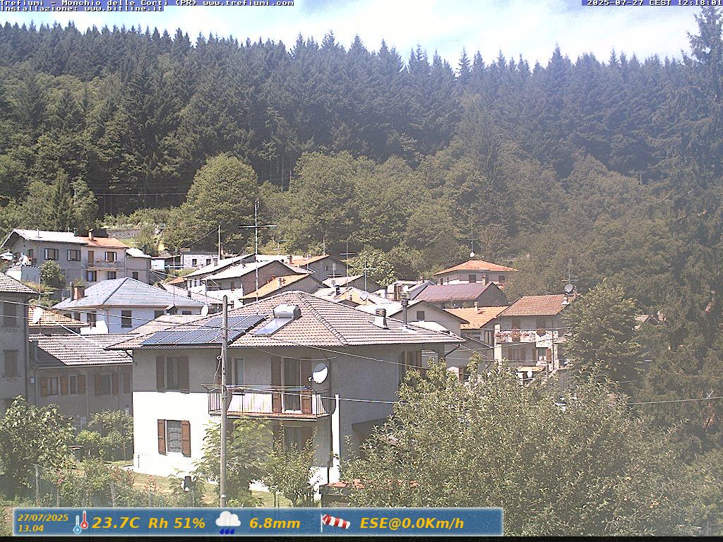 immagine della webcam nei dintorni di Comano: webcam Monchio delle Corti