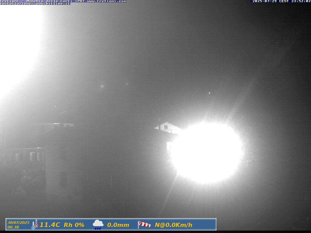 immagine della webcam nei dintorni di Calestano: webcam Monchio delle Corti