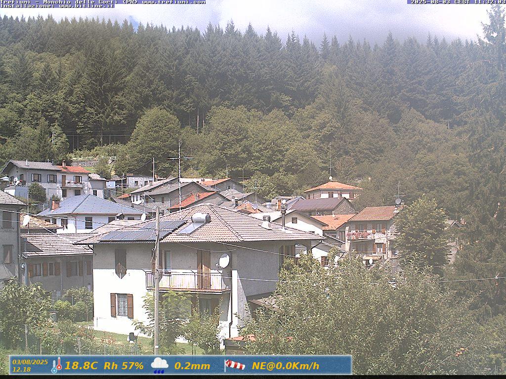 immagine della webcam nei dintorni di Borgo Val di Taro: webcam Monchio delle Corti