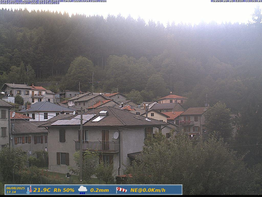immagine della webcam nei dintorni di Borgo Val di Taro: webcam Monchio delle Corti