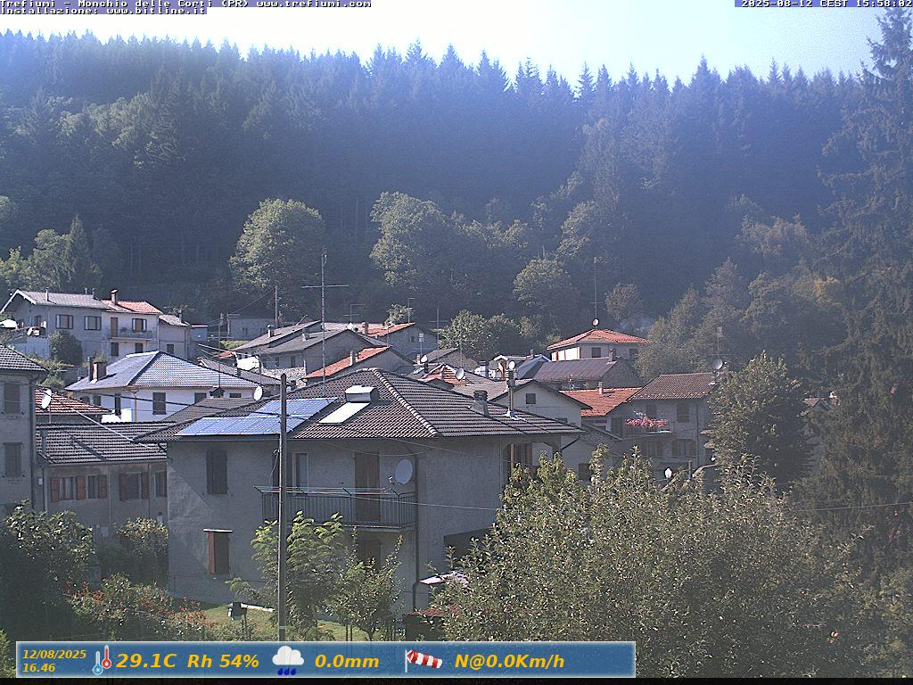 immagine della webcam nei dintorni di Ventasso: webcam Monchio delle Corti