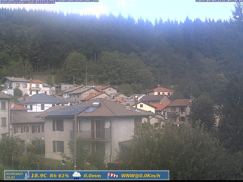 immagine della webcam nei dintorni di Capanne di Sillano: webcam Monchio delle Corti