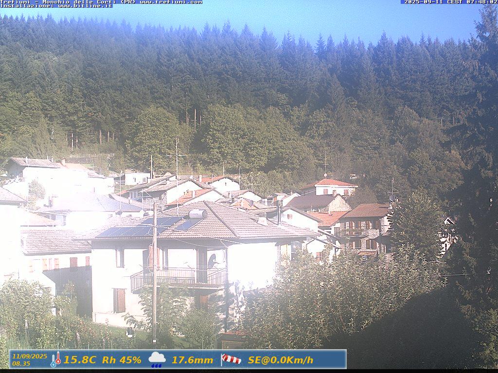 immagine della webcam nei dintorni di Vetto: webcam Monchio delle Corti
