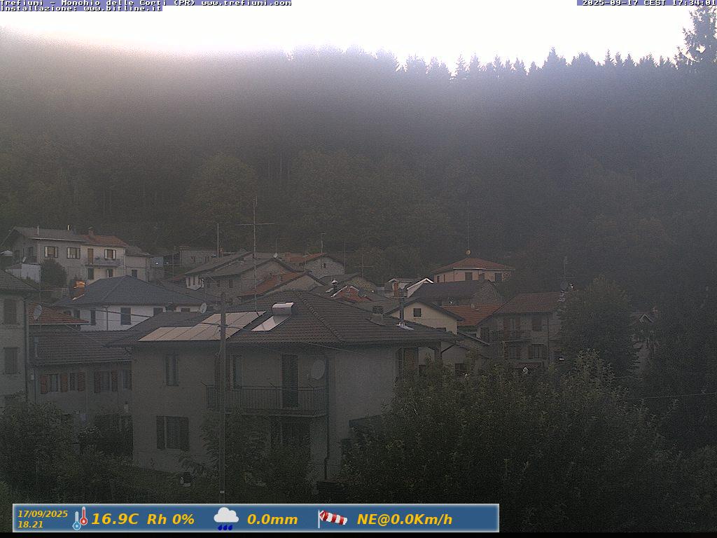 immagine della webcam nei dintorni di Ventasso: webcam Monchio delle Corti