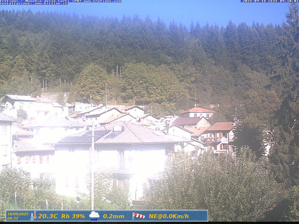 immagine della webcam nei dintorni di Fivizzano: webcam Monchio delle Corti