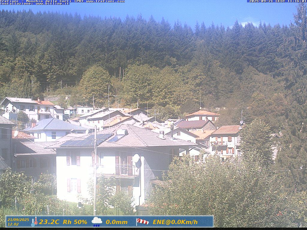 immagine della webcam nei dintorni di Prato Spilla: webcam Monchio delle Corti