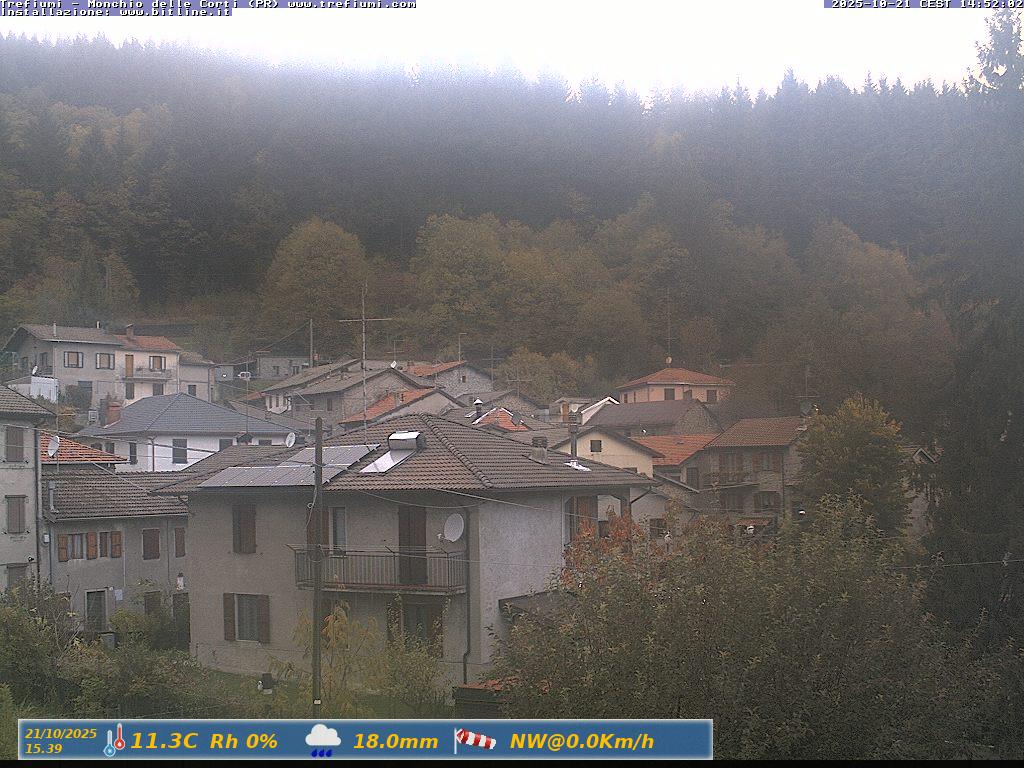 immagine della webcam nei dintorni di Terenzo: webcam Monchio delle Corti
