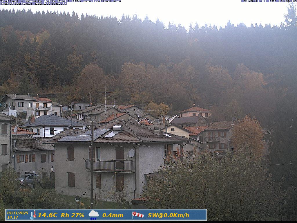 immagine della webcam nei dintorni di Fivizzano: webcam Monchio delle Corti