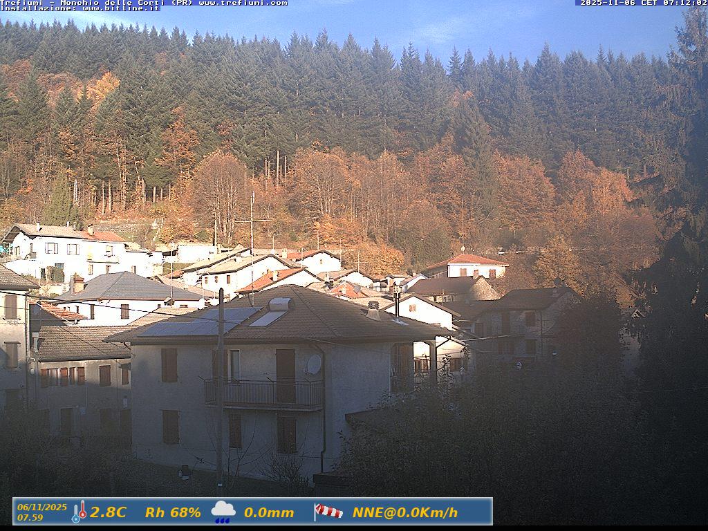 immagine della webcam nei dintorni di Borgo Val di Taro: webcam Monchio delle Corti