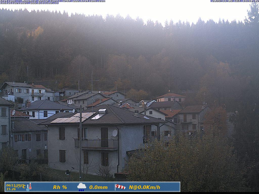 immagine della webcam nei dintorni di Comano: webcam Monchio delle Corti