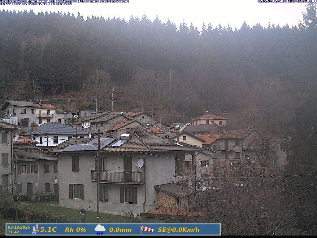 immagine della webcam nei dintorni di Capanne di Sillano: webcam Monchio delle Corti