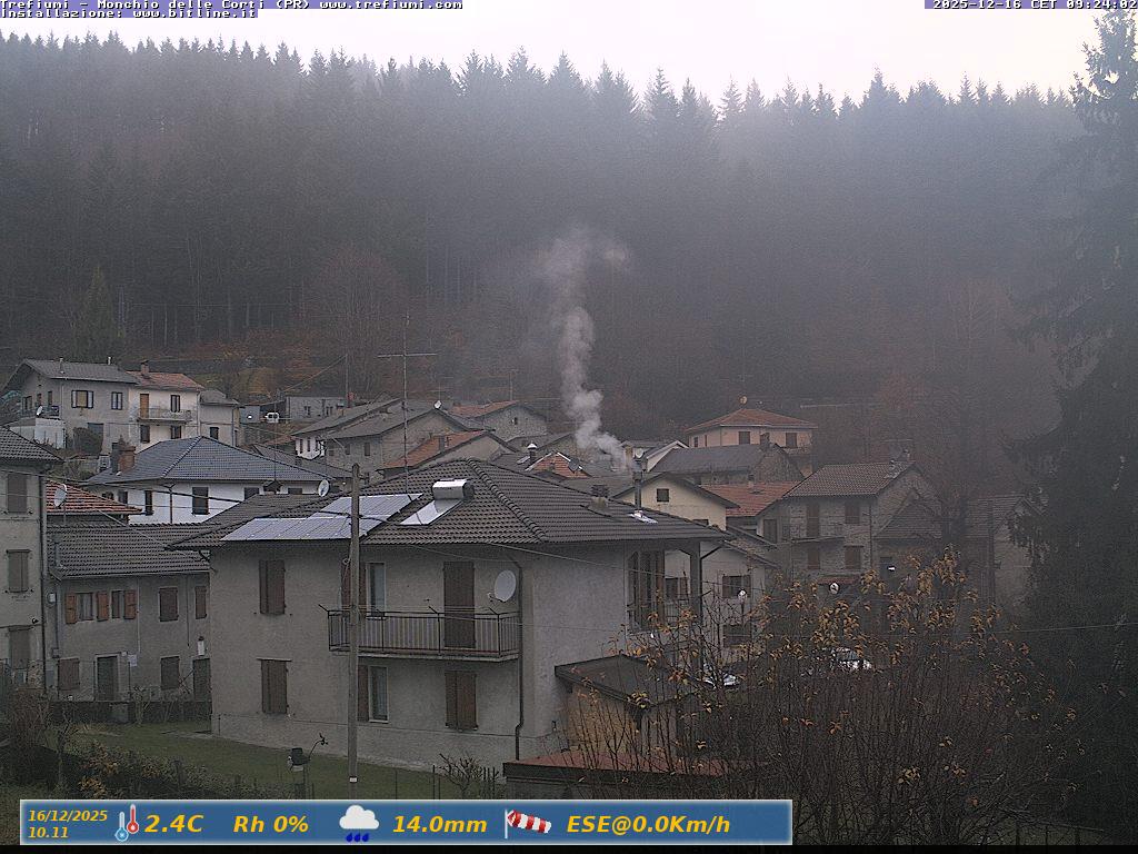 immagine della webcam nei dintorni di Langhirano: webcam Monchio delle Corti