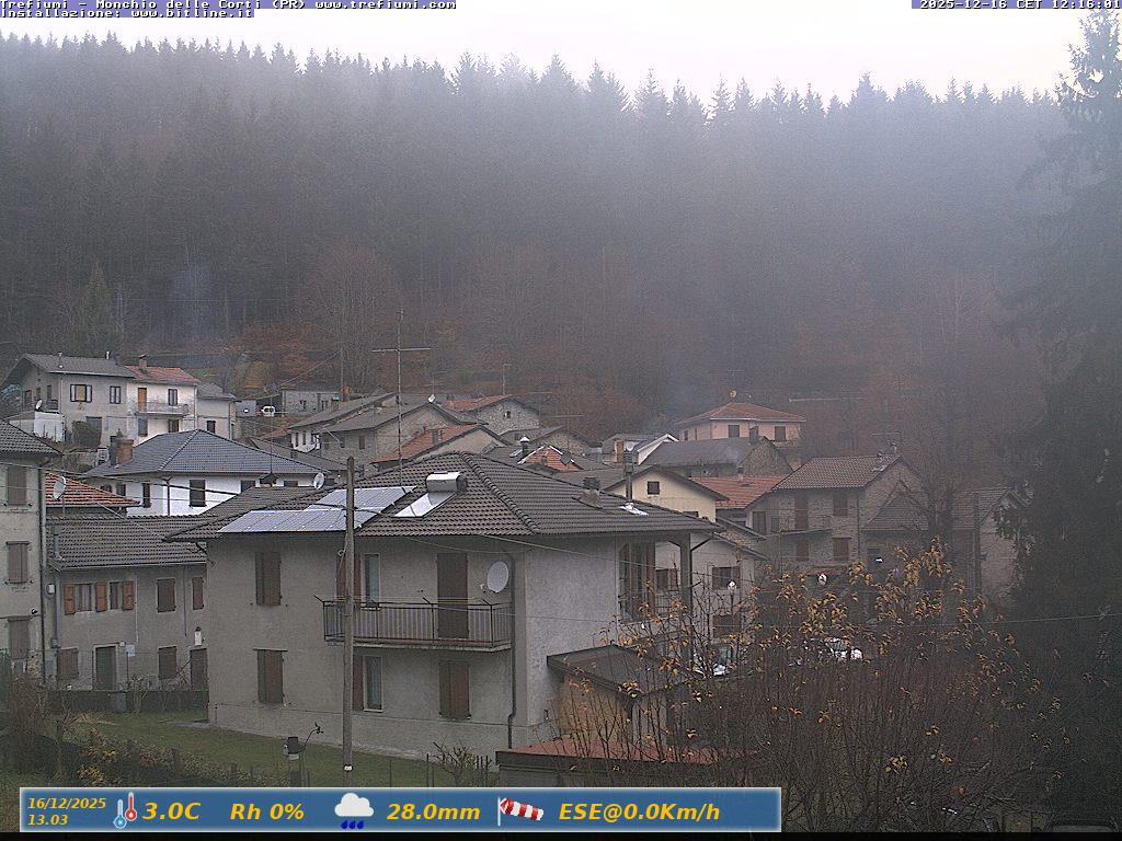 immagine della webcam nei dintorni di Castelnovo ne' Monti: webcam Monchio delle Corti